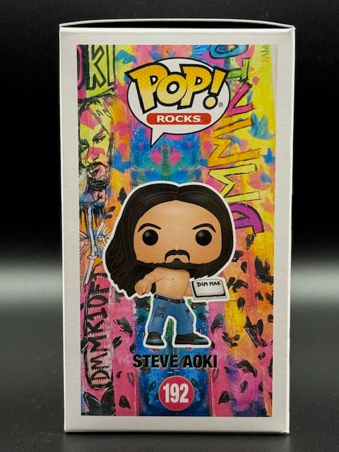 Steve Aoki Signed Funko Pop #192 - Curators Corner LLC