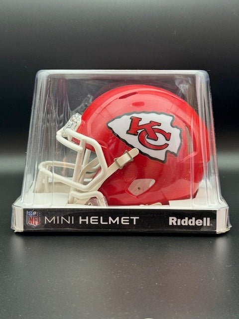 Steve DeBerg Signed Riddell Mini Helmet - Curators Corner LLC
