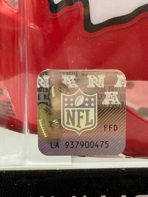 Steve DeBerg Signed Riddell Mini Helmet - Curators Corner LLC