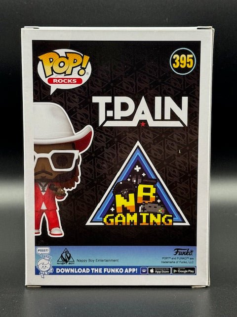 T - Pain Signed Funko Pop #395 - Curators Corner LLC