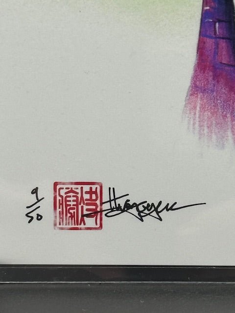 The Joker Suicide Squad Limited Edition 8x12 Art Print by Thang Nguyen Numbered 9/50 - Curators Corner LLC