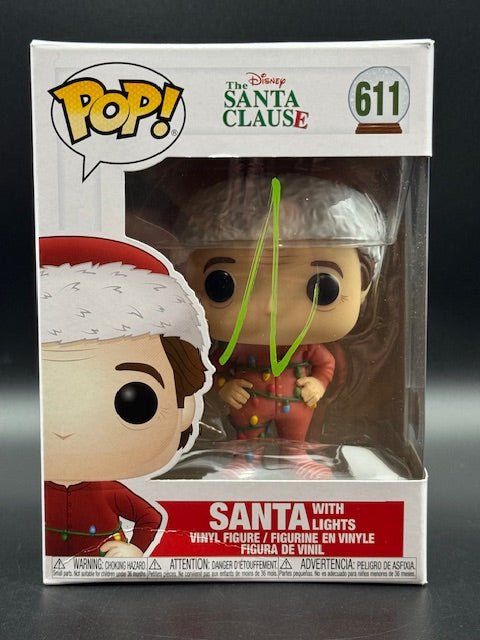 Tim Allen Signed "The Santa Clause" #611 Santa With Lights Funko Pop! Vinyl Figure (Beckett) - Curators Corner LLC
