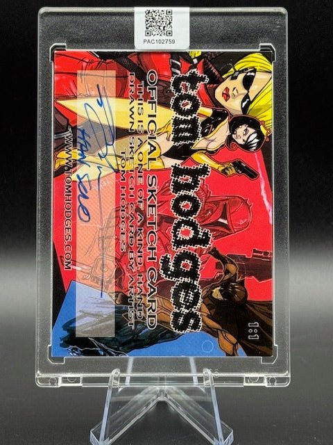 Tom Hodges Signed Han Solo Sketch Card - Curators Corner LLC