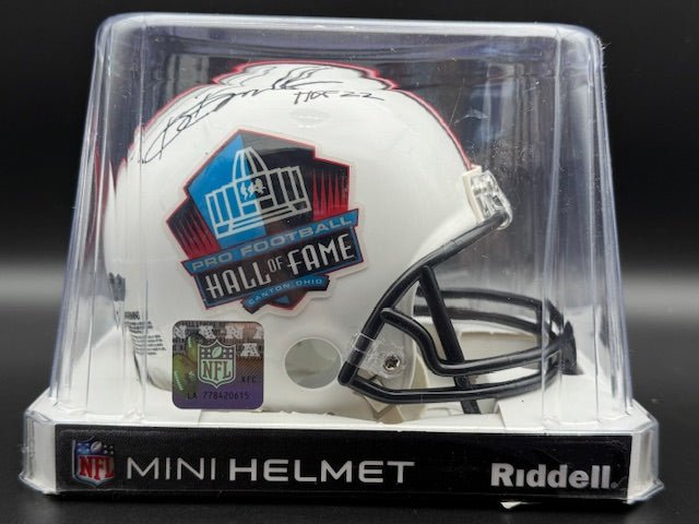 Tony Boselli Signed Riddell HOF Mini Helmet - Curators Corner LLC
