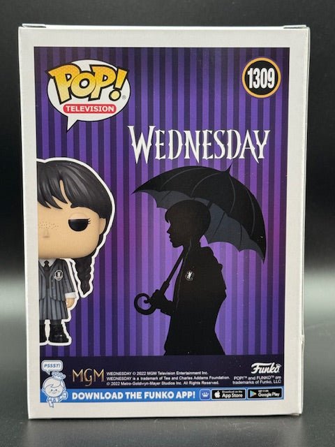 (UNSIGNED) Wednesday Funko Pop #1309 - Curators Corner LLC