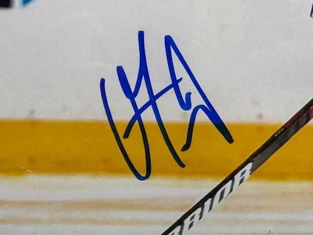 Vince Trocheck Signed 11x14 Rangers Photograph - Curators Corner LLC