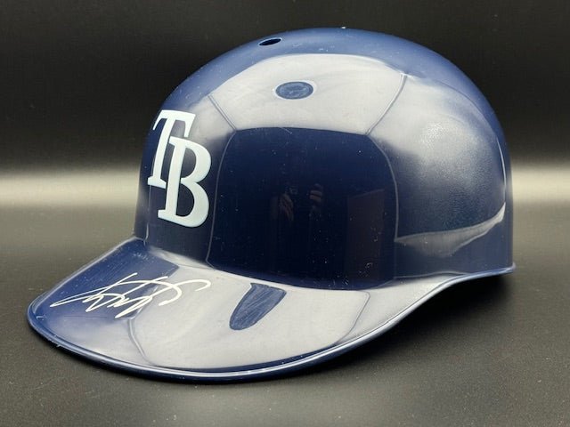 Wander Franco Signed Replica Baseball Helmet - Curators Corner LLC