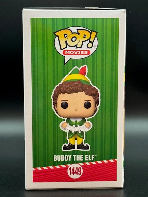 Will Ferrell Signed Elf Buddy The Elf Funko Pop #1449 Limited Edition - Curators Corner LLC