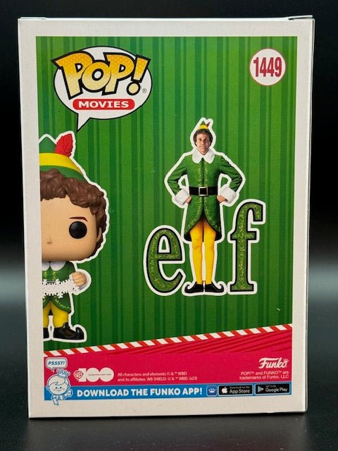 Will Ferrell Signed Elf Buddy The Elf Funko Pop #1449 Limited Edition - Curators Corner LLC
