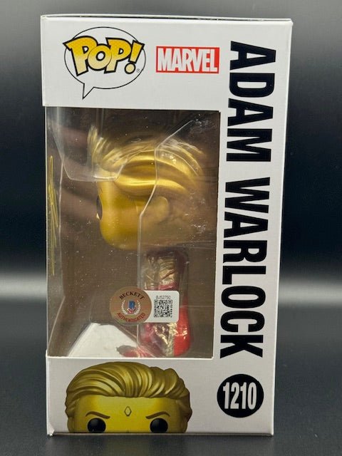 Will Poulter Signed Adam Warlock Funko Pop #1210 - Curators Corner LLC