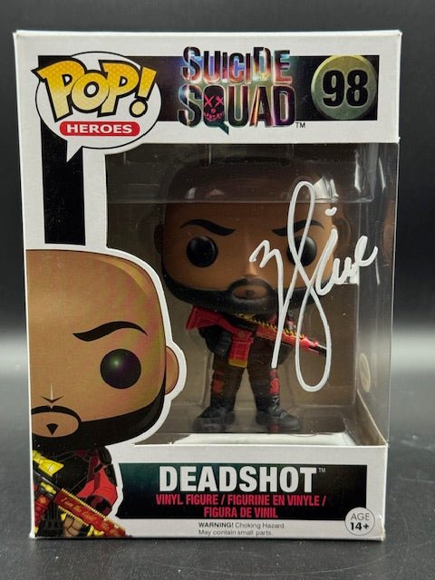 Will Smith Signed Suicide Squad Deadshot Funko Pop #98 - Curators Corner LLC