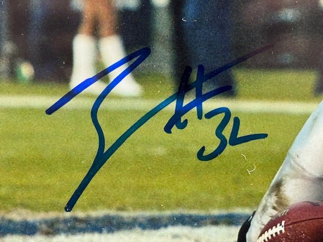 Zack Crockett Signed and Inscribed Photo 8x10 - Curators Corner LLC