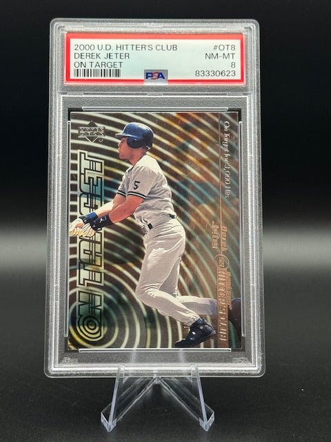 2000 Upper Deck Hitter's Club Derek Jeter PSA 8 - Curators Corner LLC