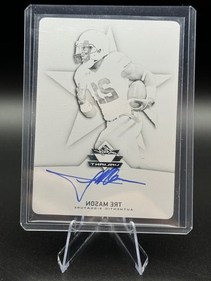 2014 Leaf Printing Plate 1 of 1 Tre Mason Signed - Curators Corner LLC