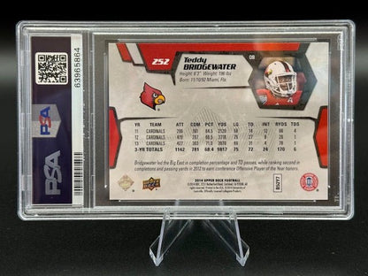 2014 Upper Deck Star Rookies Teddy Bridgewater PSA10 - Curators Corner LLC
