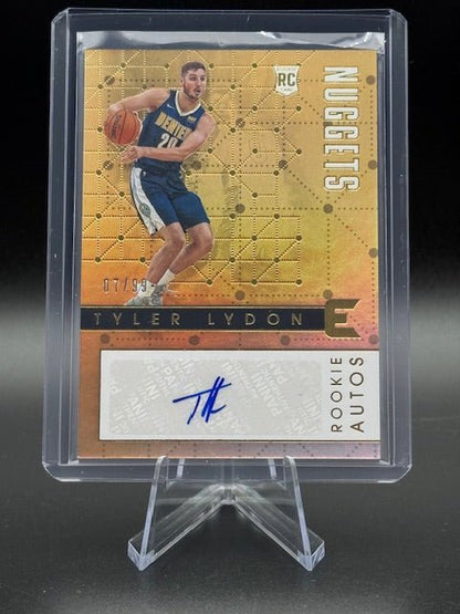 2017 - 18 Panini Essentials Tyler Lydon Autograph Rookie Card #224 Numbered 07/99 - Curators Corner LLC