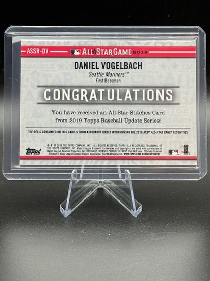 2019 Topps All Star Stitches Game Worn Material Daniel Vogelbach #ASSR - DV - Curators Corner LLC