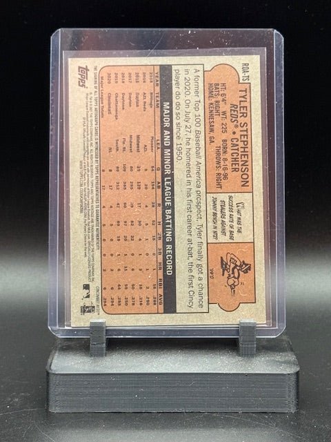 2021 Topps Heritage ROA - TS Tyler Stephenson Real One Autographs - Curators Corner LLC