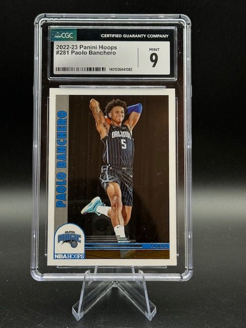 2022 - 23 Panini #281 NBA Hoops Paolo Banchero Graded Card CGC 9 Mint - Curators Corner LLC