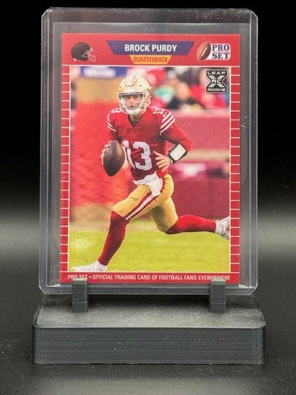 2022 Leaf Pro Set Brock Purdy Rookie Card 49ers RC PB - 5 - 1 Of 10,554 - Curators Corner LLC
