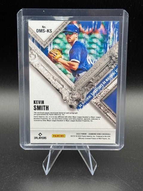 2022 Panini Diamond Kings Kevin Smith Autograph Dual Swatch Card #DMS - KS - Curators Corner LLC