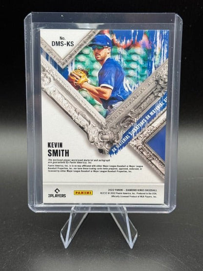 2022 Panini Diamond Kings Kevin Smith Autograph Dual Swatch Card #DMS - KS - Curators Corner LLC