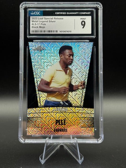 2023 Leaf Special Release Metal Legend Silver Pele #LS - 17 Number 3/7 CGC 9 - Curators Corner LLC