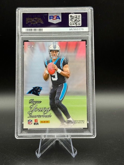 2023 Panini Zenith Bryce Young 1994 Pacific Silver Graded Card PSA 9 - Curators Corner LLC