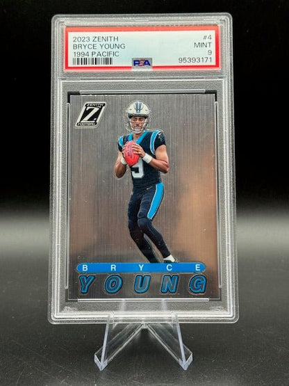 2023 Panini Zenith Bryce Young 1994 Pacific Silver Graded Card PSA 9 - Curators Corner LLC