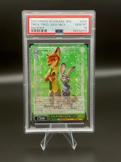 2023 WEISS SCHWARZ JPN. JUDY/NICK #032 (PSA 10) - Curators Corner LLC