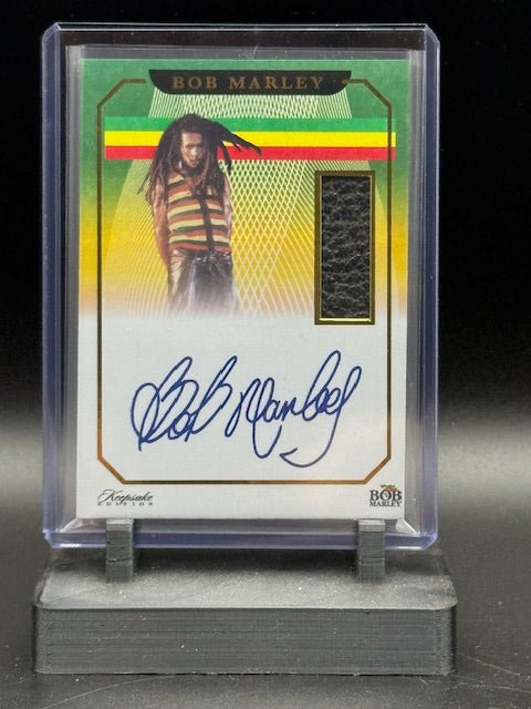 2024 Bob Marley Keepsake Facsimile Signature/Tour Used Relic Card 007 8/50 - Curators Corner LLC