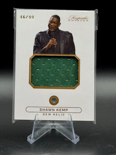 2024 Keepsake Multisport Shawn Kemp Gem/Relic #318 46/99 - Curators Corner LLC