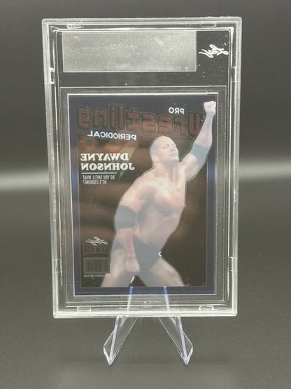 2024 LEAF METAL PRE - PRODUCTION PROOF DWAYNE JOHNSON 1/1 - Curators Corner LLC