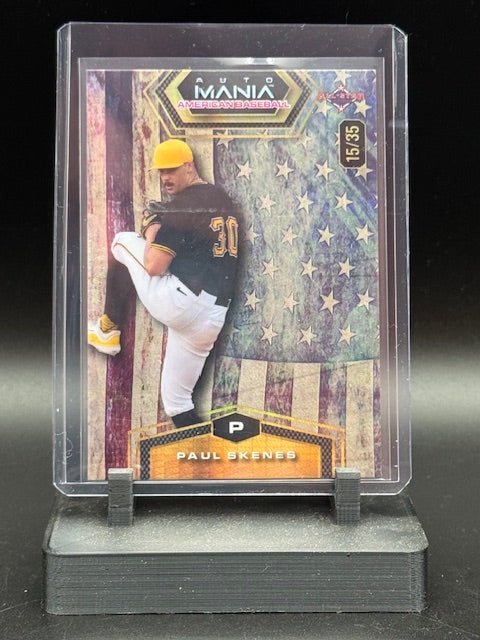 2024 Wild Card Auto Mania Paul Skenes AMAH - PS 15/35 - Curators Corner LLC