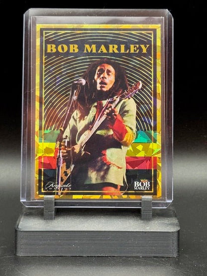 2025 Bob Marley Keepsake 001 Cracked Ice HoloFoil 6/10 - Curators Corner LLC