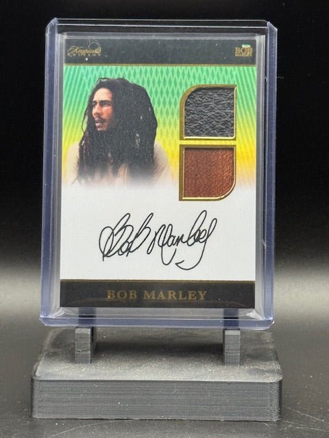 2025 Bob Marley Keepsake Facsimile Signature/Dual Tour Used Relic Card 037 07/50 - Curators Corner LLC
