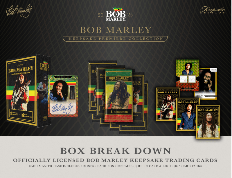 2025 Bob Marley Keepsake Premiere Hobby Edition Box - Curators Corner LLC