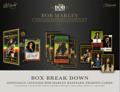 2025 Bob Marley Keepsake Premiere Hobby Edition Box - Curators Corner LLC