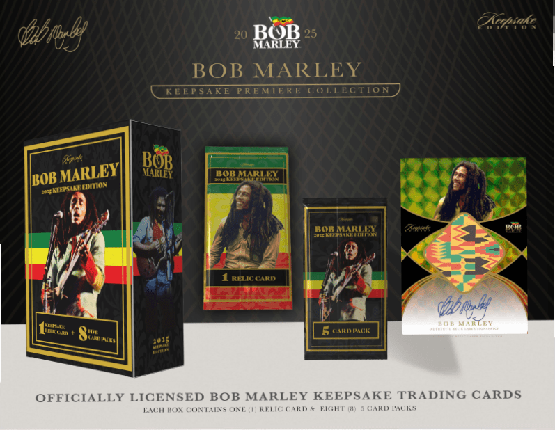 2025 Bob Marley Keepsake Premiere Hobby Edition Box - Curators Corner LLC