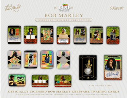 2025 Bob Marley Keepsake Premiere Hobby Edition Box - Curators Corner LLC