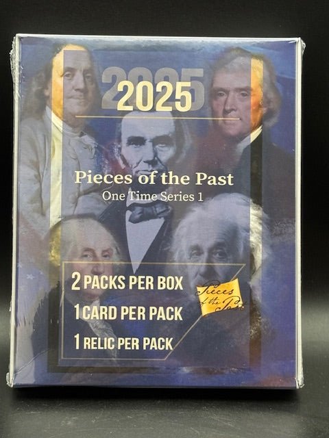 2025 Super Break Pieces of the Past One Time Series 1 Edition Hobby Box - Curators Corner LLC