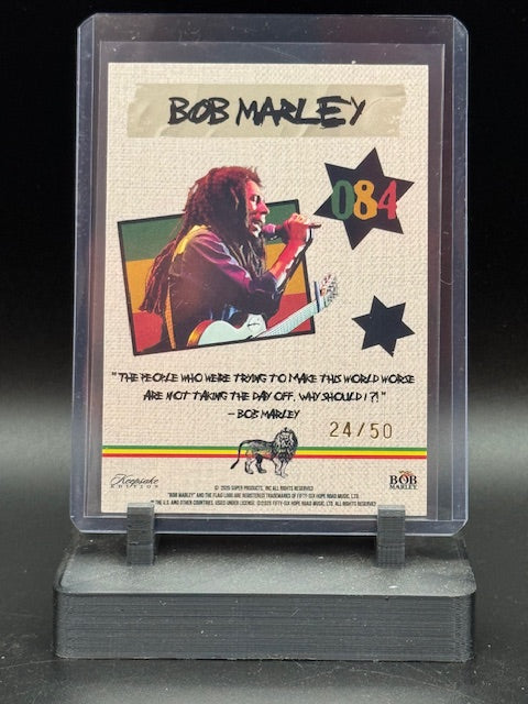 2025 Bob Marley Facsimile Autograph 084 24/50