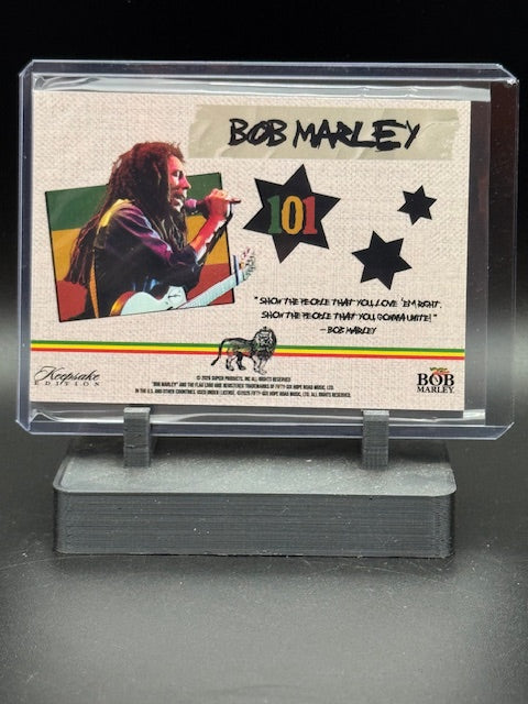 2025 Bob Marley Keepsake Relic Card 101