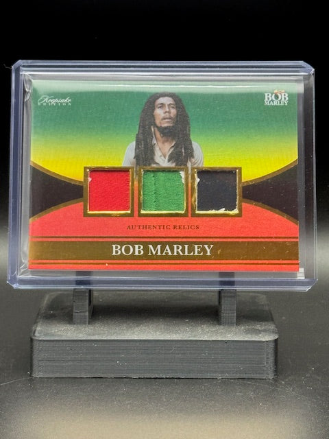 2025 Bob Marley Keepsake Triple Relic Card 091 09/50 (production flaws)