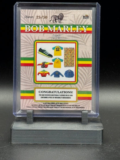2025 Bob Marley Keepsake Relic Card 079 25/50