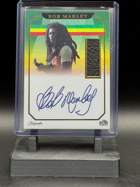 2025 Bob Marley Keepsale Facsimile Signature/Tour Used Piano Relic 008 26/50
