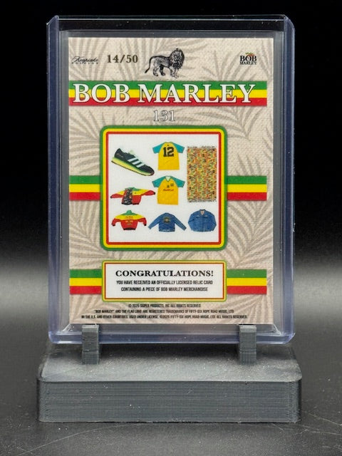 2025 Bob Marley Keepsale Large Relic Card 131 14/50