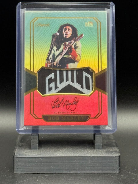 2025 Bob Marley Keepsake Facsimile Signature/Guitar Relic Card 048 33/50