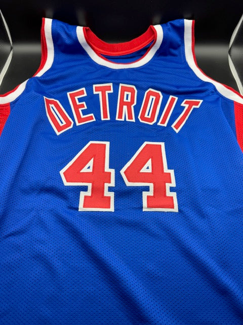 Rick Mahorn Signed Custom Jersey