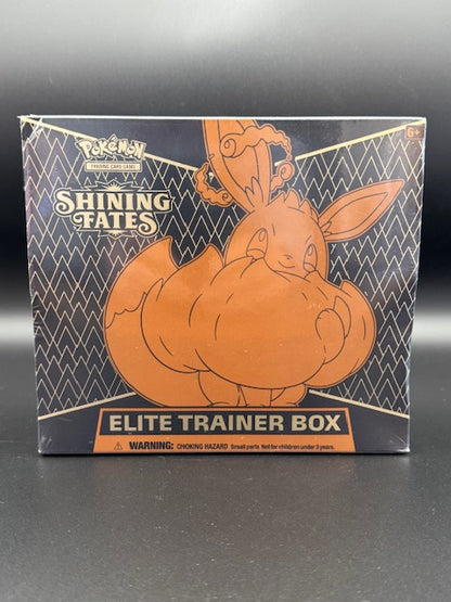 Pokemon Shining Fates Elite Trainer Box With 10 Booster Packs *Factory Sealed*